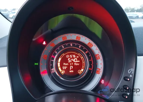 2013 Fiat 500 Pop z USA, uszkodzony, nr VIN 3C3CFFAR2DT739489